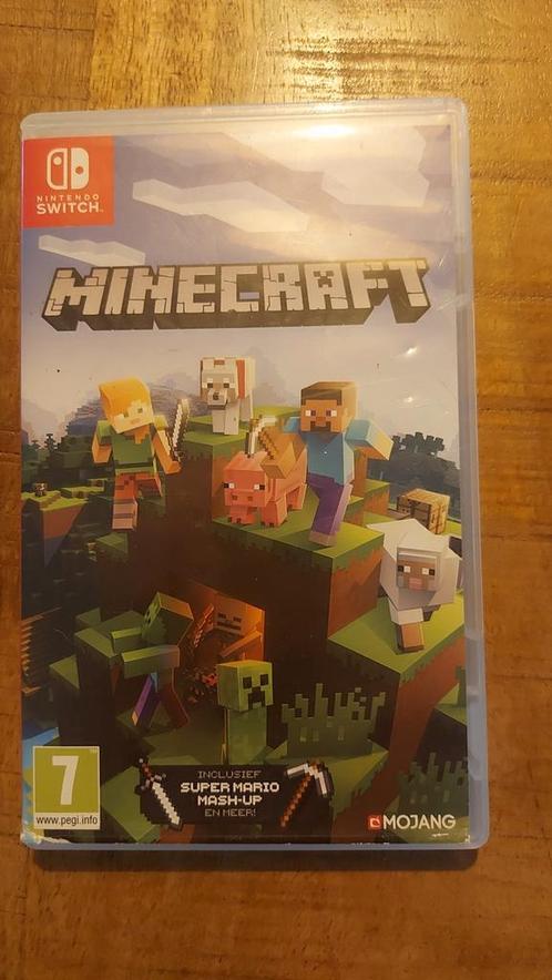 Minecraft, Spelcomputers en Games, Games | Nintendo Switch, Zo goed als nieuw, Overige genres, 1 speler, Vanaf 12 jaar, Online