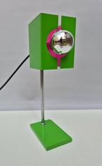Vintage tafellamp - Space age cube - Jaren 80, -, -, Ophalen of Verzenden, Zo goed als nieuw