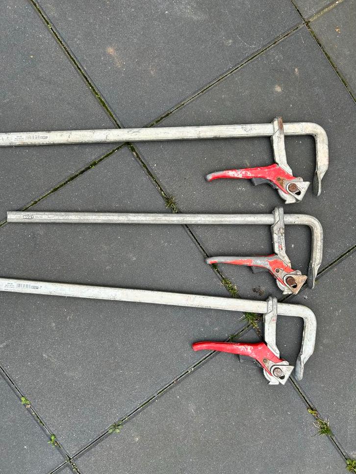 Lijmtangen - 3 stuks, Doe-het-zelf en Verbouw, Gereedschap | Handgereedschap, Gebruikt, Ophalen