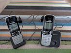 Panasonic Draadloze Telefoon - 2 Handsets, Ophalen of Verzenden, Zo goed als nieuw, 2 handsets