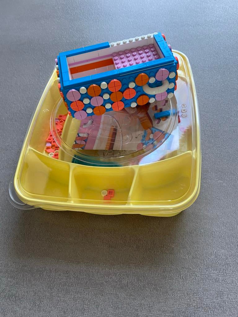 2x Lego Dots: Sieradendoos & Bureau Organizer, Ophalen, Gebruikt, Jongen of Meisje