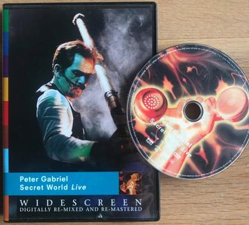 PETER GABRIEL - Secret world Live ( DVD ) beschikbaar voor biedingen