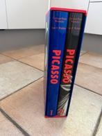 Picasso kunstboeken zgan: 2 hardcover boeken in cassette, Ophalen of Verzenden, Zo goed als nieuw, Schilder- en Tekenkunst