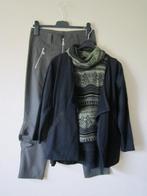 Cora Kemperman vest/jasje met Nills setje maat 36/38, Verzenden, Cora Kemperman + Nill's, Zwart, Nieuw