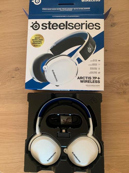 Steelseries Arctis 7P+ wireless (nieuw), Audio, Tv en Foto, Koptelefoons, Nieuw, Op oor (supra aural), Overige merken, Draadloos