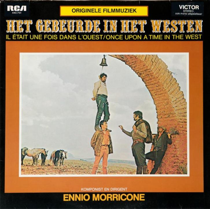LP Vinyl Het gebeurde in het westen ( once upon a time in..., Cd's en Dvd's, Vinyl | Filmmuziek en Soundtracks, Gebruikt, 12 inch