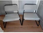 2 ikea stoelen ...laag model, Huis en Inrichting, Ophalen, Gebruikt, Twee, Metaal