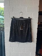 Pieces glitter rokje maat XS nieuw zwart, Zwart, Nieuw, Ophalen of Verzenden, Maat 34 (XS) of kleiner