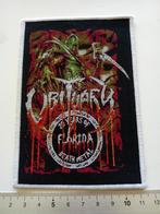 Obituary mooie 20 years of florida death metal patch 068, Verzamelen, Verzenden, Nieuw, Kleding