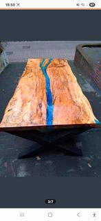 Epoxy boomstam tafel, Huis en Inrichting, Tafels | Eettafels, Ophalen
