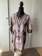Nieuw Roze bedrukte jurk nieuw L, Paars, Maat 42/44 (L), Nieuw, Ophalen of Verzenden