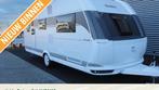 Hobby De Luxe 540 KMFE 1750 kg as + stapelbed, Bedrijf, Treinzit, 6 tot 7 meter, 1250 - 1500 kg
