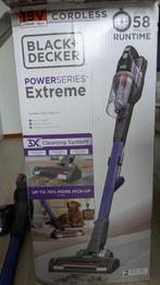 Black+Decker Draadloze Steelstofzuiger, Witgoed en Apparatuur, Stofzuigers, Ophalen, Gebruikt, Reservoir, Stofzuiger