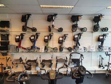 Nieuwe en jonggebruikte rollators tegen scherpe prijzen beschikbaar voor biedingen
