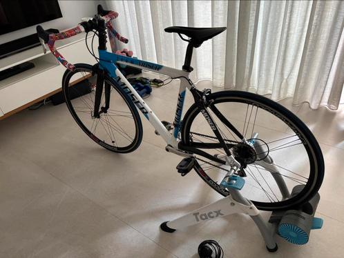 Moser racing bike, indoor trainer, brand new fizik saddle, Fietsen en Brommers, Fietsen | Racefietsen, Gebruikt, Dames, Overige merken