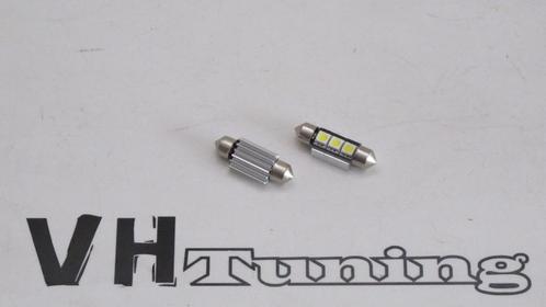 12V 36mm LED buislamp 3SMD C5W festoon fitting 6000K Canbus, Auto diversen, Tuning en Styling, Ophalen of Verzenden