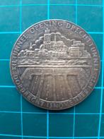 penning, Zwijndrecht opening Drechttunnel 15-11-'77., Postzegels en Munten, Penningen en Medailles, Ophalen of Verzenden, Brons
