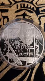 Ferdinand Bol - Michiel de Ruyter Zilveren Munt, Ophalen of Verzenden