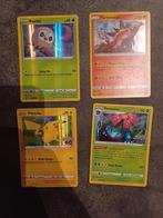 Rowlet, venusaur, pikachu en turtonator holo, Hobby en Vrije tijd, Verzamelkaartspellen | Pokémon, Ophalen of Verzenden, Zo goed als nieuw