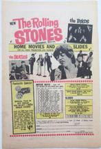 Vintage advertentie The Rolling Stones 60s Beatles Byrds, Verzamelen, Muziek, Artiesten en Beroemdheden, Gebruikt, Ophalen