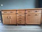 Dressoir rotan webbing scandinavisch, Huis en Inrichting, Kasten | Dressoirs, Ophalen, Zo goed als nieuw, 50 tot 75 cm, 200 cm of meer
