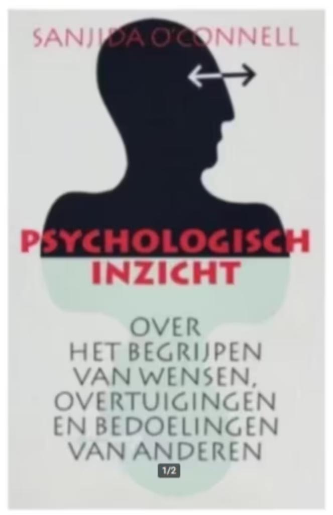 PSYCHOLOGISCH INZICHT (Sanjida O'connell), Ophalen of Verzenden, Zo goed als nieuw