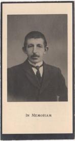 Cornelis P. Schoutens 1873 Lepelstraat + 1940 Dongen, 66 jr, Verzamelen, Bidprentjes en Rouwkaarten, Verzenden, Bidprentje
