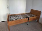 Comfortabel elektrisch bed 90x200, Ophalen, 90 cm, Eenpersoons, Wit