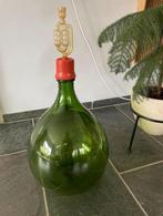 Vintage groene gistfles/wijnfles, Ophalen, Zo goed als nieuw, Frankrijk, Overige typen