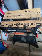 Black and Decker Workmate Plus Werkbank, Doe-het-zelf en Verbouw, Werkbanken, Ophalen, Gebruikt, 70 tot 120 cm, Inklapbaar