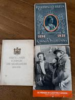 Collectie Koningin Wilhelmina Jubileumboeken, Ophalen of Verzenden, 20e eeuw of later, Gelezen