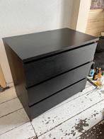 Zwarte ikea kast, Ophalen, Gebruikt, 25 tot 50 cm, Minder dan 100 cm
