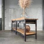 Industriële werkbank, oude toonbank, dressoir, industrieel, Antiek en Kunst, Ophalen
