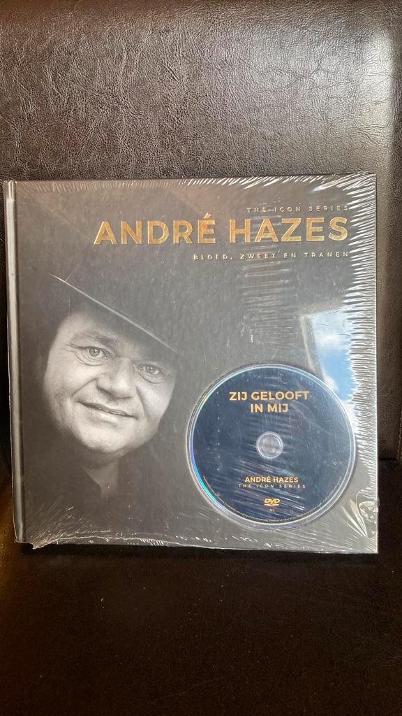 Ed van Eeden - André Hazes - The Icon Series met DVD, Boeken, Biografieën, Nieuw, Ophalen of Verzenden