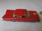 1963 Corgi Toys 439 CHEVROLET IMPALA FIRE CHIEF + 2 FIGURES!, Ophalen of Verzenden, Gebruikt, Auto, Corgi