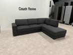 GRATIS LEVERING Z.G.A.N antraciet hoekbank 265x210 Gereinigd, Huis en Inrichting, Ophalen of Verzenden, Zo goed als nieuw, Vierpersoons of meer