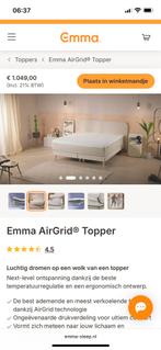 Emma-sleep AirGrid topper topmatras 200x200, Ophalen, Overige maten, Matras, 200 cm