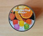 Rond blikje van Simpkins Assorted Fruit Drops, Verzamelen, Blikken, Ophalen of Verzenden, Gebruikt, Overige, Overige merken