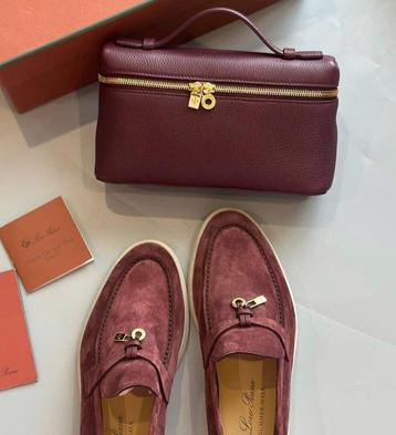 Loro Piana Tas - Bordeaux Rood - Nieuw! beschikbaar voor biedingen