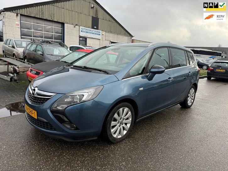 Opel Zafira Tourer 2.0 CDTI Cosmo 7p. NAV.+ Clima Bj:2012 NA, Auto's, Opel, Bedrijf, Te koop, Zafira, ABS, Airbags, Airconditioning