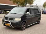 Volkswagen Transporter CARAVELLE 2.5 TDI DUBBELCAB AUT 2008, Zwart, Volkswagen, 2020 kg, Zwart