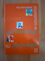 Ontwikkelingspsychologie Kohnstamm - Nieuw, Boeken, Ophalen of Verzenden, Nieuw, Ontwikkelingspsychologie, Rita Kohnstamm