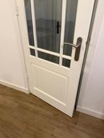 Mooie binnendeur met glas, Ophalen, 80 tot 100 cm, Binnendeur, 200 tot 215 cm