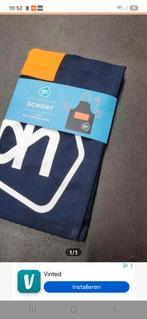 AH Schort - Nieuw in verpakking, Huis en Inrichting, Keuken | Textiel, Ophalen of Verzenden, Nieuw, Blauw, Schort