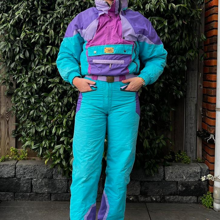 Vintage Retro Skipak S, Kleding | Heren, Wintersportkleding, Gedragen, Pak, Maat 46 (S) of kleiner, Ophalen of Verzenden