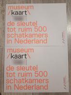 2x museumkaart te koop (kaarten activeren voor 11 januari) l, Tickets en Kaartjes, Twee personen, Ticket of Toegangskaart