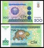 Oezbekistan 1997-2017, serie van 5 bankbiljetten (UNC)., Verzenden, Centraal-Azië, Setje