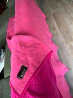 Toffe vintage roze wollen deken, Huis en Inrichting, Woonaccessoires | Plaids en Woondekens, Ophalen of Verzenden, Gebruikt
