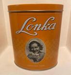 Ovaal Lonka blik Traditional Fudge. Kleur: oranje, Verzamelen, Blikken, Ophalen of Verzenden, Zo goed als nieuw, Overige, Overige merken