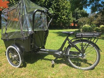 Elektrische bakfiets Vogue Carry 3 middlemotor  beschikbaar voor biedingen